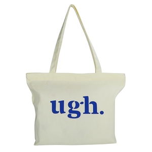 Sacs fourre-tout vierges de tirette de toile de <span class=keywords><strong>coton</strong></span> organique lourd d'oem avec la poche - Product Image 1
