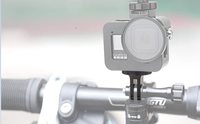 Adaptateur de montage GoPro à vis 1/4, support de conversion en aluminium pour caméras d'action Hero 13 12 DJI Osmo 6 5 Pro 4 Insta360 Go Ultra