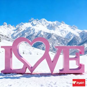 Thiết kế hiện đại lớn ngoài trời thư tác phẩm điêu khắc phong cảnh thư cho nghệ thuật triển lãm hiển thị - Product Image 3