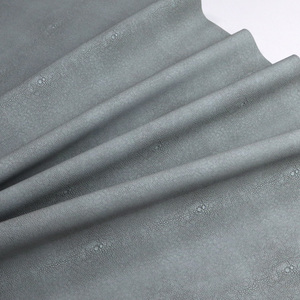 Chaises en cuir PVC galuchat gaufré Demi-étuis en PU Armoires de paquet Couvrant le cuir artificiel grainé - Product Image 4