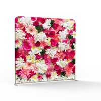 Tissu de tension personnalisé de vente en gros 8*8 FT photomaton Pop Up affichage toile de fond support
