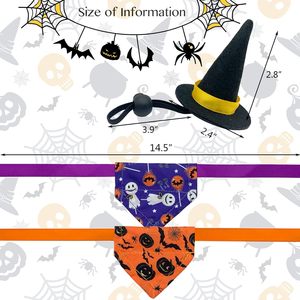 Factory Custom Pet Set Cloth Dog <b>Hat</b> Collar Thanksgiving Halloween Summer Spring - Product Image 2