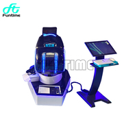 Machine de jeu FunTime Vr simulateur Vr 9d Vr cinéma motos jeu de moto simulateur de Moto