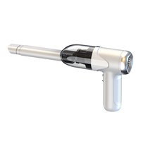 Nouvel aspirateur de voiture portable 2-en-1 rechargeable avec souffleur de poussière, aspiration de 5000 Pa et capacité de 0,5-1 L – Modèle 2026 à succès