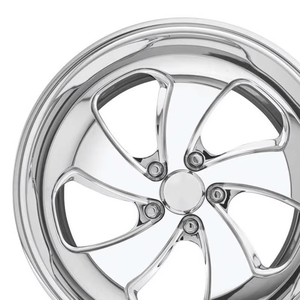 Jantes forgées sur mesure 17 18 19 20 21 22 23 24 pouces à cinq branches, à déport profond, entièrement chromées en aluminium pour voiture - Product Image 5