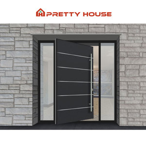 Thương mại chống trộm an ninh cửa trước thông minh tự động khóa bọc thép cửa thông minh khóa nhôm phía trước nhập cửa - Product Image 6