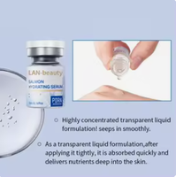 Sérum Facial en Gros PDRN ADN de Saumon Soin Spa Anti-Âge Anti-Rides Réparateur Niacinamide Ampoule Éclaircissante Usage Professionnel en Salon