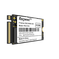 قرص صلب داخلي للكمبيوتر المحمول من فاسبيد M.2 NVMe PCIe 3.0 SSD 2242 بسعة 1 تيرابايت/512 جيجابايت بسرعة قراءة 3500 ميجابايت/ثانية وكتابة 2800 ميجابايت/ثانية مع ضمان لمدة 3 سنوات بتقنية 3D NAND TLC