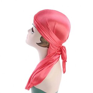 Durag multifonctionnel en soie douce de haute qualité pour hommes, avec logo personnalisé, séchage rapide, vente en gros - Product Image 6