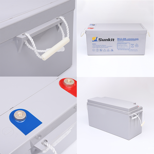 Sunkit <b>12V</b> Split GEL <b>Battery</b> 100Ah-200Ah <b>Deep</b> <b>Cycle</b> Sealed Lead Acid CAN Communication Home Energy Storage Solar Power System - Product Image 4