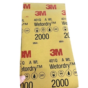 Carta Abrasiva Impermeabile al Carburo di Silicio 3M 02044 per Lucidatura a Umido o a Secco di Metallo, Legno e Altri Materiali per Auto di Brand Abrasives - Product Image 4