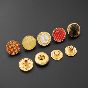 Factory Sale 4 Part Shirt <b>Press</b> <b>Stud</b> Snap Buttons Zinc Alloy Custom Brand Logo Garment Accessories - Product Image 6