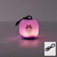 Outdoor-Camping Super Stressabbauende Quetsch-Reisball-Lampe Kleine Zelt-Überdachungs-Atmosphärenleuchte Mehrfarbige LED 1,5V IP44 Wasserdicht