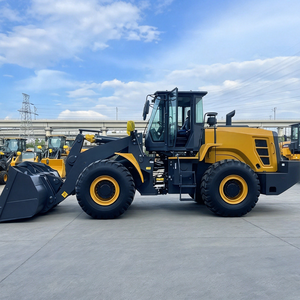 Chargeuse sur pneus XC968, 6 tonnes, chargeuse frontale, grande capacité de godet, machine de manutention de matériaux en vrac pour le chargement de roches de carrière - Product Image 1