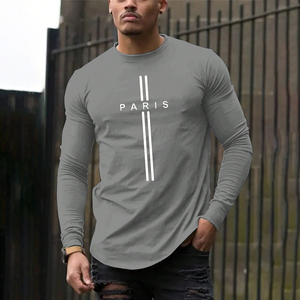 <span class=keywords><strong>Camiseta</strong></span> Deportiva Casual de <span class=keywords><strong>Manga</strong></span> <span class=keywords><strong>Larga</strong></span> con Estampado de París, Personalizada y de Venta Caliente, para <span class=keywords><strong>Hombre</strong></span>, <span class=keywords><strong>Camiseta</strong></span> Sublimada para <span class=keywords><strong>Hombre</strong></span> - Product Image 4