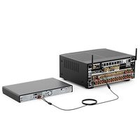 Bonne Fidélité 2RCA Stéréo Audio PVC Câble HiFi Qualité Sonore Mâle à Mâle Connecteur pour Lecteurs DVD et Haut-parleurs