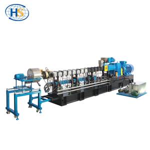 Extrudeuses bivis avec PLC et boîte de vitesses pour machine à masterbatch de couleur PP PE et de remplissage Caco3, moteur à économie d'énergie - Product Image 3
