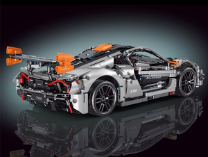 Ensemble de blocs de construction LECO 42172 1:<span class=keywords><strong>10</strong></span> Modèle de McLaren P1 Supercar-Garçons et Filles DIY <span class=keywords><strong>Cadeau</strong></span> d'anniversaire Compatible avec 42172 - Product Image 5