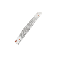 Assemblage de contact électrique de bande de terre de ruban tressé en cuivre étamé flexible du fabricant pour l'équipement de distribution d'énergie