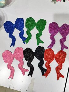 Nuevo hierro caliente en 4 pulgadas/4,7 pulgadas bordado colorido brillo arco parche para sombrero sudaderas con capucha Decoración - Product Image 3