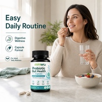 Capsules pour la perte de poids chez l'adulte, le métabolisme, l'énergie, l'humeur, la peau, la connexion cerveau-organes, les probiotiques, la santé intestinale, la santé digestive, le soutien immunitaire