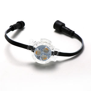 ไฟแทรคไลท์ LED 12V เปลี่ยนสีได้ใช้กลางแจ้ง12V ไฟวันหยุดคริสต์มาสถาวรไฟ IP68กันน้ำ DC 12V 90 LED 100ฟุต - Product Image 3