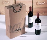 Boîte à vin de luxe exquise ensemble d'emballages en carton d'estampage à chaud en or boîte-cadeau de vin emballage d'impression en papier et spiritueux de qualité supérieure