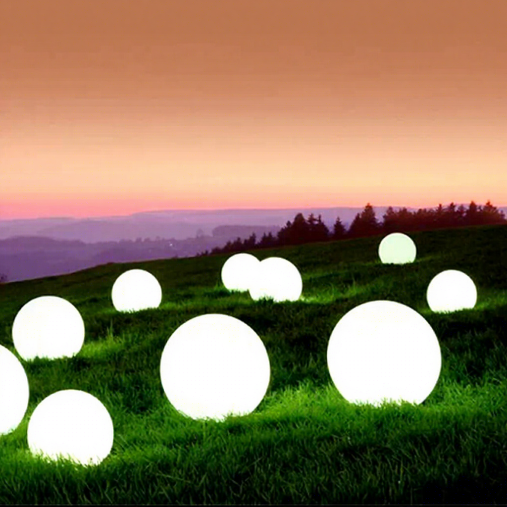 Waterproof IP68 Decorative Outdoor Led Glowing Ball for Swimming Pool
