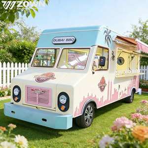 Food Truck Électrique de Luxe Personnalisable avec Double Évier, Café Mobile, Chariot à Desserts, Snacks, Hot-dogs pour Événements - Product Image 1