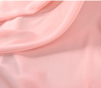 Rideau en tissu mousseline de soie 100D 1800T pour femmes, tissu de mariage, doublure en mousseline de soie, tissu pour robe, peau lisse, teinture écologique