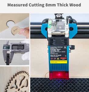 TWOTREES-Impresora portátil de corte de madera, máquina de marcado de grabado láser, 3D, conexión USB, diodo pulsado - Product Image 5