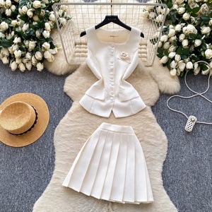 Conjunto de 2 Piezas de Ropa de Verano para Mujer, Top sin Mangas y Pantalón, Venta al por Mayor - Product Image 2