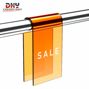 Porte-panneau pour porte-vêtements, clip, cadre en acrylique, porte-panneau magnétique, présentoir de <span class=keywords><strong>cartes</strong></span>, clip pour porte-vêtements en acier inoxydable personnalisé - Product Image 6