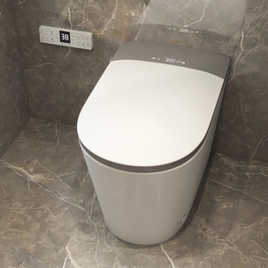 Inodoro Inteligente de Lujo para Mujer, Ahorro de Agua, Cerámica, con Control Remoto y Sifón en P para Baño - Product Image 3