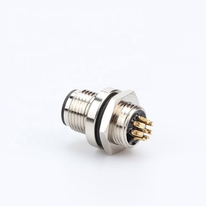 फैक्ट्री राउंड दीन कनेक्टर एम 5, एम 8, एम 12, एम 16 विकल्प, <span class=keywords><strong>3</strong></span> से 17 पिन, तार कनेक्शन के लिए तांबा और पीतल संपर्क - Product Image 2