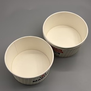 Bol à soupe de nouilles biodégradable, jetable, à paroi simple, avec logo personnalisé pour emballage à emporter - Product Image 6