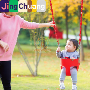 Chaise suspendue pour enfants en plastique épaissi, jouet pour enfants, panier suspendu pour intérieur et extérieur, parc, espace communautaire, coussin en EVA, cour - Product Image 1