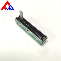 Potentiomètre linéaire à film de carbone de haute qualité à double rangée, course de 20 mm, 30 mm, 45 mm, 60 mm, 10k, 20k, 50k, 100k