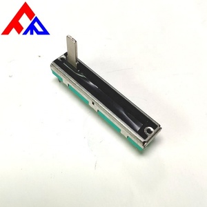 High Quality Double Row 20mm 30mm 45mm 60mm Stroke 10k 20k 50K 100k Carbon Film Linear <b>Sliding</b> Potentiometer - Product Image 6
