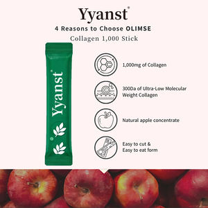 Palitos de Gelatina de Baja Calorías de Marca Privada de Alta Calidad, Mejoran la Elasticidad de la Piel, Colágeno, Palito de Gelatina Verde Manzana - Product Image 4