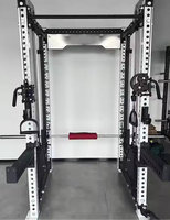 Station d'entraînement multifonctionnelle complète pour squats couchés, presse et exercices volants, équipement de fitness commercial ODM OEM