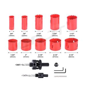 Juego de sierras perforadoras bimetálicas HSS Harden Professional para trabajar la madera - Product Image 2