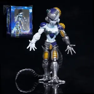 Freezer Robot figura Anime Drag-on Ball figura de acción forma mecánica Freezer 18cm PVC colección modelo muñeca juguetes ornamento Escritorio