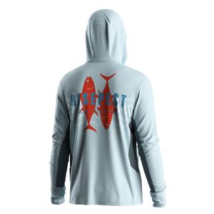 Sweat à capuche de pêche à thème dessin animé, respirant et léger, protection solaire UPF50+, masque intégré pour une couverture maximale - Product Image 2