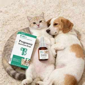 Pevet Pré-accouchements Gouttes de Fertilisation Complément Nutritionnel pour Chiens et Chats - Développement Fœtal Complexe B Herbal Acide Folique Soin Complet - Product Image 2
