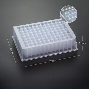 Grosir 0.5ml 1ml <span class=keywords><strong>1</strong></span>.2ml <span class=keywords><strong>1</strong></span>.<span class=keywords><strong>3ml</strong></span> <span class=keywords><strong>96</strong></span> persegi atau bulat lubang pelat sumur dalam U atau V bawah - Product Image 4