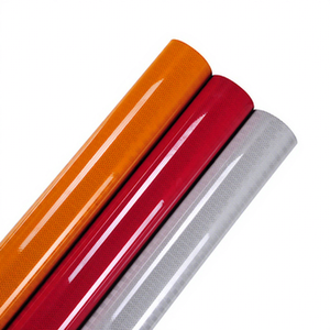 高輝度グレードプリズム反射ビニールロール |   交通安全標識反射材反射シート - Product Image 2