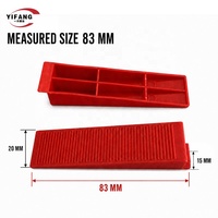 Cales et clips de nivellement réutilisables de 2,5 mm pour carrelage, outils antidérapants pour l'installation de carreaux de céramique et de porcelaine pour sols et murs