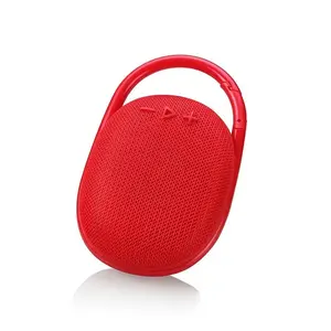 OEM Clip4 portable speakers with bass subwoofer Blue tooth Waterproof speakers audio system sound