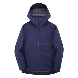 Chaqueta Softshell de Forro Polar Compuesto para Exteriores, Color Borgoña, Resistente al Viento, con Capucha, para Escalada en Roca, Camping, Montañismo y Trabajo - Product Image 3